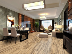 Керамогранит BHD-2005 Elm Matt Struct 20x120 Basconi Home матовый, структурированный напольная плитка