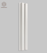 Стеновая декоративная панель LineArt ECO7401W Alpine Walls под покраску 2900х120х21 мм