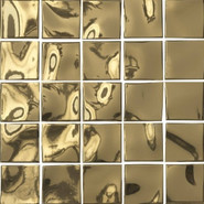 Мозаика Italon Avantgarde Aurum Mosaico Magic керамогранит 30х30 см глянцевая золотой-oro-gold 600110001123
