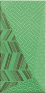 Настенная плитка Fancy Emerald керамическая