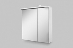 Зеркальный шкаф с подсветкой 60 см, левый, белый глянец AM.PM Spirit 2.0