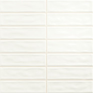 Настенная плитка Sticks White 20x20 Absolut Keramika глянцевая керамическая