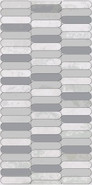 Декор Sorel Mosaico 31.5x63 Azori матовый керамический 926538