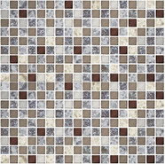 Мозаика Terrazzo керамика 30x30 см глянцевая, бежевый, коричневый, серый 587603001