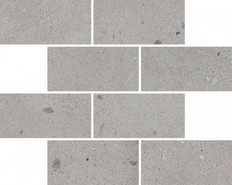 Мозаика Italon Avantgarde Silver Minibrick керамогранит 23.7х29.5 см матовая серый 610110001213