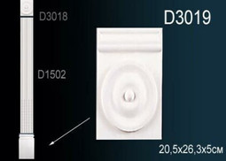 База Пилястры D3019 (20) Перфект полиуретан