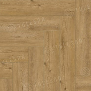 Кварцвиниловая плитка Tulesna 1005-101 Tesoro Art Parquet LVT 43 класс 590х118х2.5 мм (ламинат) с фаской