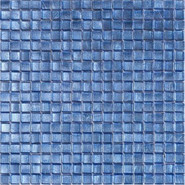 Мозаика NB-BL594 (BN18) стекло 32.7х32.7 см Alma Mosaic Beauty глянцевая чип 15x15 мм, синий