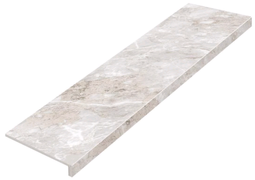 Ступень фронтальная Silver Espero Lux LLR 32x120 керамогранит лаппатированная Idalgo KB-000508