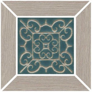 Декор ID152 Тровазо наборный серый матовый 13x13 Kerama Marazzi керамогранит