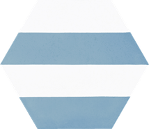 Керамогранит Hex. Porto Capri Blue Codicer 22x25 матовый универсальный 58363