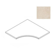 Керамогранит Forte Dei Marmi Rock Siberian Ivory Bordo Curvilineo R 30 60x60 Atlas Concorde матовый бортик изогнутый закругленный 620090001228