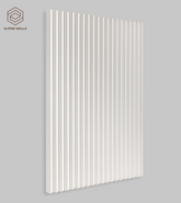 Стеновая декоративная панель LineArt ECO8103 Alpine Walls под покраску 2400х400х18 мм