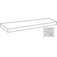 Ступень угловая Forte Dei Marmi Quark Brazilian White Scalino Ang. Sx 33x60 керамогранит матовая Atlas Concorde 620070002758