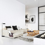 Декор Blanco Satinado Decor Petalos Rectificado 30х90 Novacera сатинированная керамический LE 93900A-F45S