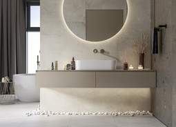 Керамогранит K-2018/MR Fabrika Antraciite 60x120 (толщина 10 мм) Kerranova матовый универсальный 98960