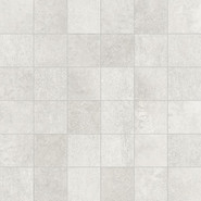 Мозаика Астро Уайт керамогранит 30х30 см матовая белый, серый 610110001093