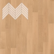 Паркетная доска Lab Arte Chevron Дуб Рустик Бург лак французская елка 600/510х90х14/3/45°