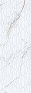 Декор 9547 Iguazu White Relieve 30x90 Porcelanite Dos матовый керамический PCD000047