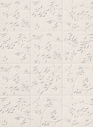 Настенная плитка 4D Nature White керамическая