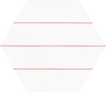 Керамогранит Hex. Porto Savona Pink Codicer 22x25 матовый универсальный 58370