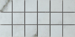 Мозаика Mk.Piur Ice Sat 1530 15х30 керамогранит Keratile матовая чип 50х50 мм, белый