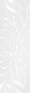 Настенная плитка Benadresa Leaves Blanco Brillo 30x90, глянцевая керамическая