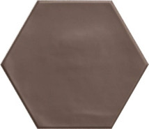 Керамогранит Hex Brown Matt 15x17.3 матовый