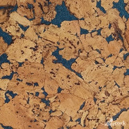 IberCork Лерида Азул 600x300 Пробковые настенные покрытия в пластинах EasyCork клеевое соединение