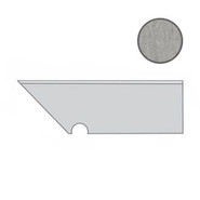 Плинтус Blaze Aluminium Battiscopa Sag.Sx (A0IW) 7,2x30 матовый керамогранит