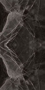 Керамогранит Black Calacatta Book Match Kristal Rectified Parlak Nano 120x240 Kutahya полированный настенный 30320324301101