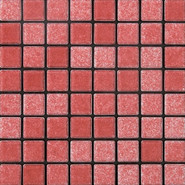 Мозаика Anthologhia Camelia керамика 30х30 см Appiani полуглянцевая чип 25х25 мм, красный MOS 7005