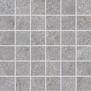 Мозаика Supergres Yourmatch Fog Mosaico 30x30 Ass керамогранит антискользящая, матовая, серый MFGM