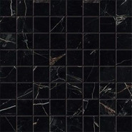 Мозаика Marvel Black Atlantis Mosaico Matt (AOVI) 30x30 керамогранит