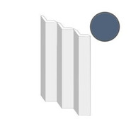 Декор Triangle Large Blue 18,6x31,5 Mutina Rombini керамогранит матовый BORTL04