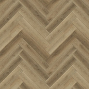SPC ламинат CronaFloor-КронаПласт Дуб Руан H021 Herringbone 2.0 42 класс 640х128х4.5 мм (каменно-полимерный) с фаской