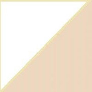 Вставка TR1/2D04-1Ch Caramel Half Dot Triangles 2,5х2,5 ная матовая керамогранит