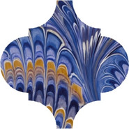 Декор VT/A624/65000 Арабески Венеция Синий Матовый 6.5x6.5 Kerama Marazzi керамический