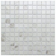 Мозаика K-732 мрамор 29.8х29.8 см матовая чип 23х23 мм, серый