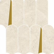 Мозаика Метрополис Роял Элегант керамогранит 32.5х36.1 см матовая, бежевый 600110000947