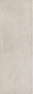 Настенная плитка RCUR Travertino Wall Struttura 3D Pli Cross Bianco Rett 40x120 Marazzi Ragno матовая керамическая УТ-00051322