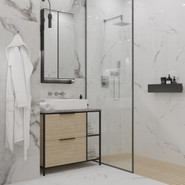 Керамогранит R_NR1002 Carrara Marmo Matt 60х60 Royce матовый универсальная плитка