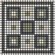 Мозаика Memoria Ombra MEMOI08 керамика 30х30 см Appiani матовая чип 12х12 мм, бежевый, зеленый, серый