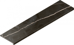 Ступень угловая Stellaris Absolut Black Scalino 33x120 Angolare Dx керамогранит матовая Italon 620070002604