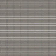 Мозаика Pastelli Ostrica керамогранит 30х30 см Appiani противоскользящая чип 12.5х37.5 мм, серый PST 3003