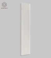 Стеновая декоративная панель LineArt ECO1501W Alpine Walls под покраску 2900х122х13.9 мм