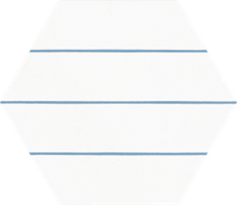 Керамогранит Hex. Porto Savona Blue Codicer 22x25 матовый универсальный 58369