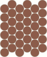 Мозаика Этернум Гласс Корал Лаунж керамогранит 26.2х30.2 см матовая, бордовый 620110000192