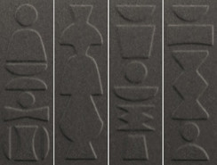 Настенная плитка Nok Totem Ebony 6.5х20 41ZERO42 матовая керамическая 4101224