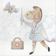 Декор VT/A505/5009 Айболит 5 20x20 Kerama Marazzi матовый керамический